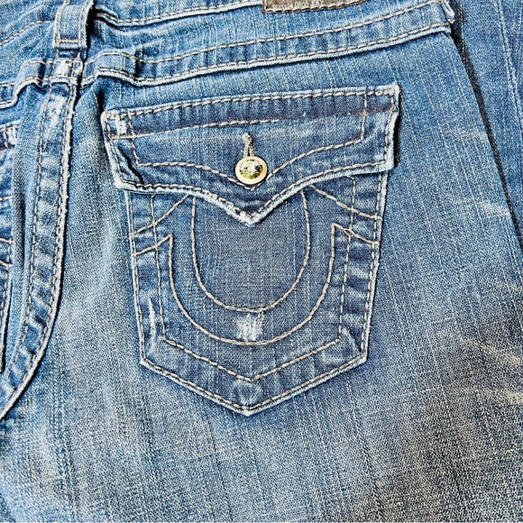 True Religion jeans Disco Joey Flare jeans mid rise Little stretch Size 29 - Picture 13 of 15